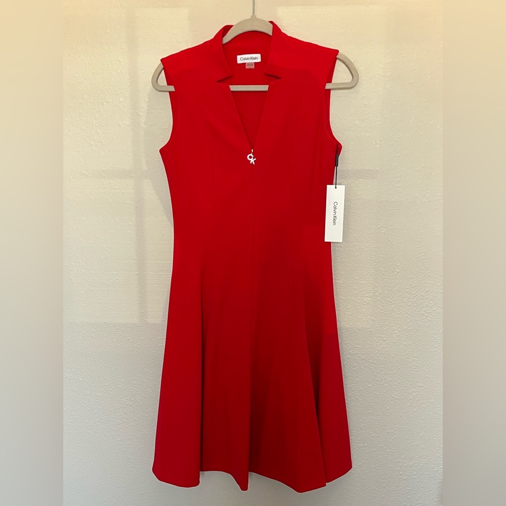 Calvin Klein A-Line Dress
